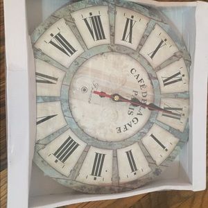French country style clock